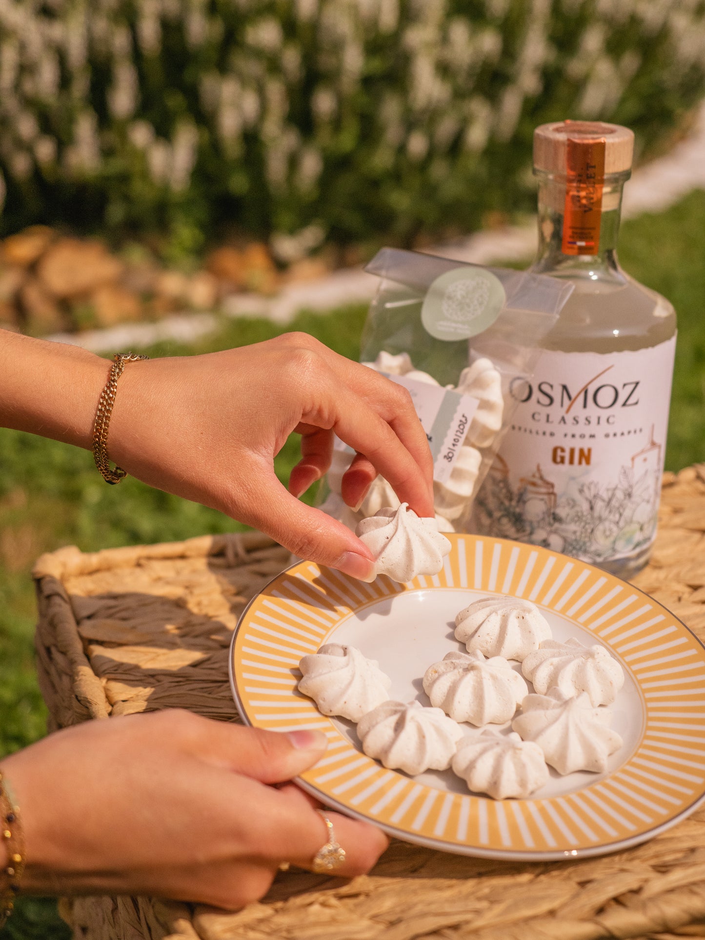 Osmoz -  Meringues au genièvre